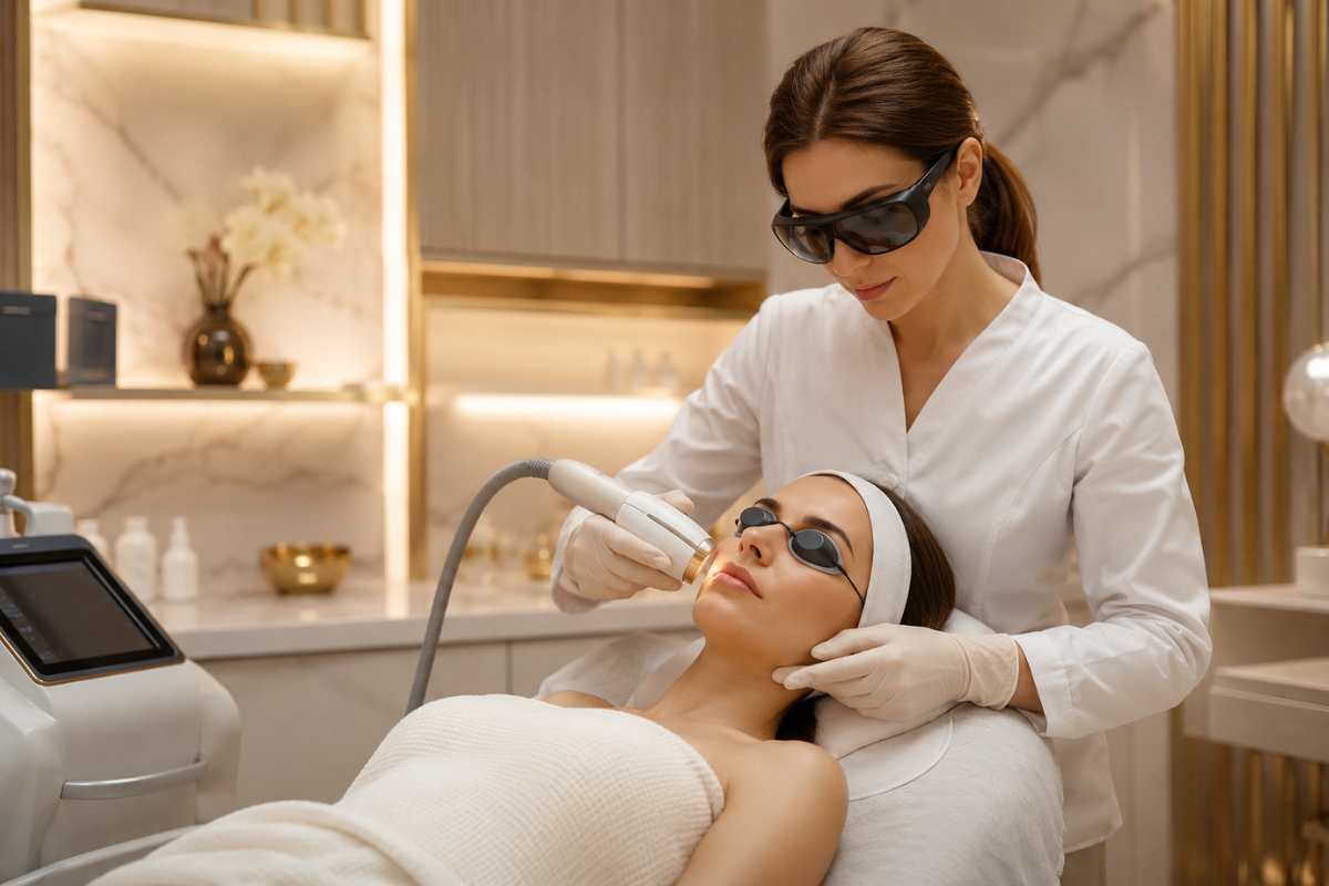 Laser skin treatment at Neoskyn
